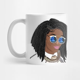 Natural Hair Box Braids 1 Mug